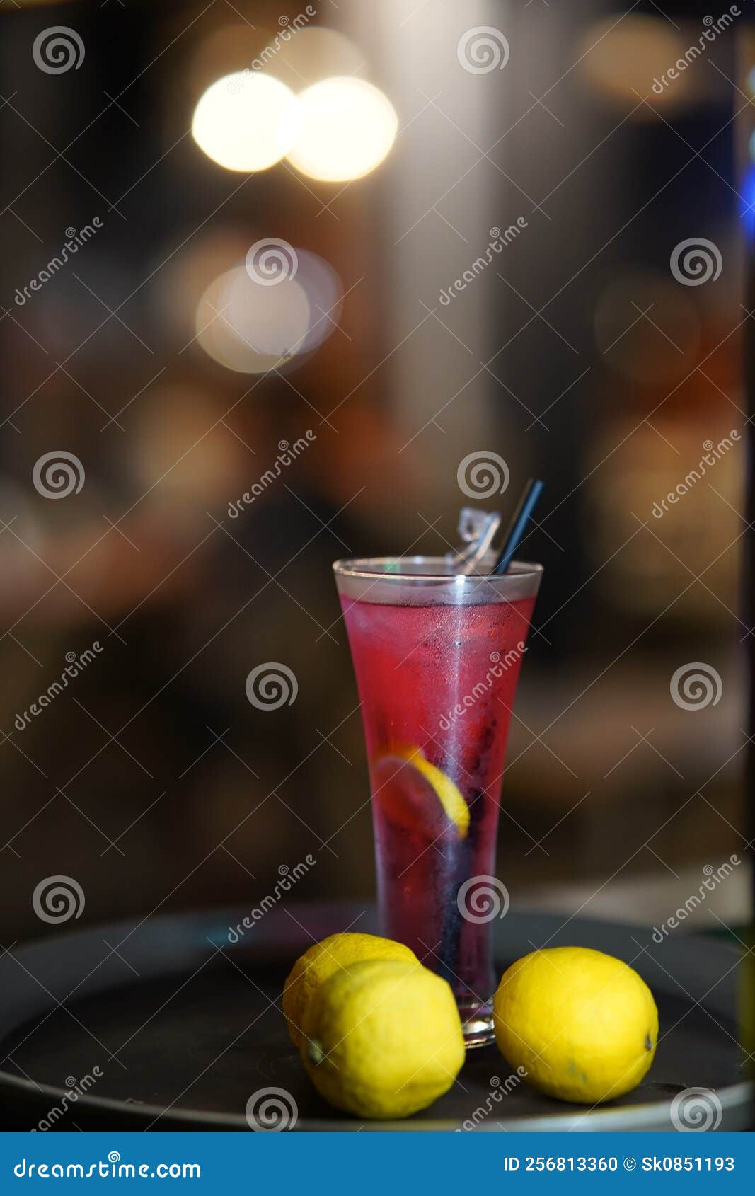Cocktail Soft Drinks Selective Focus Stock Photo Image of wine, focus