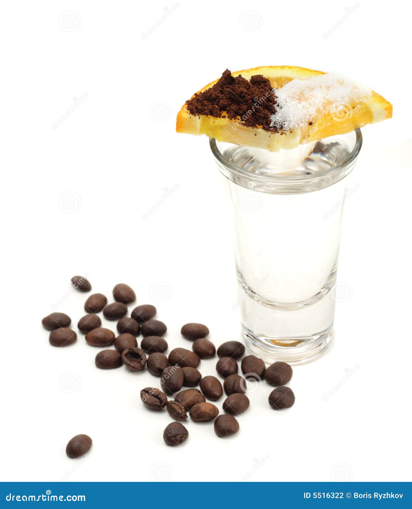 Cocktail Wodka Mit Zitrone Stockfoto Bild von verzierung, kühl 5516322