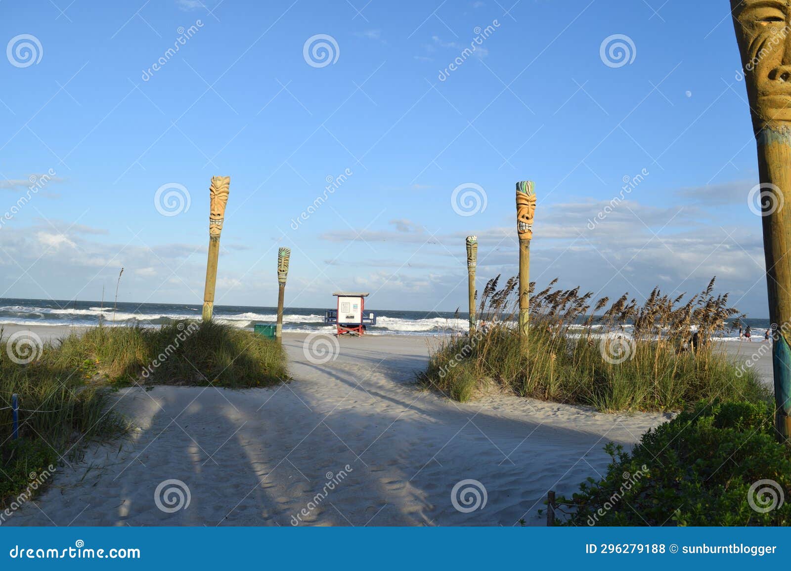 Cocoa Beach, Florida stock photo. Image of lifeguard 296279188