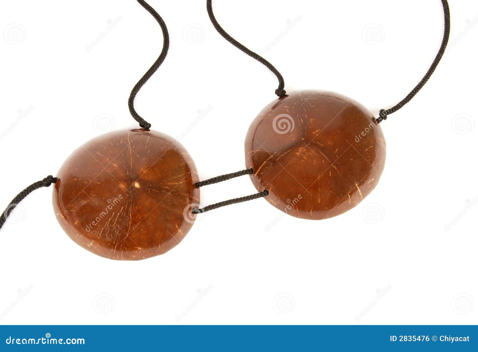 Coconut Bra stock photo. Image of hula, brown, islands - 2835476