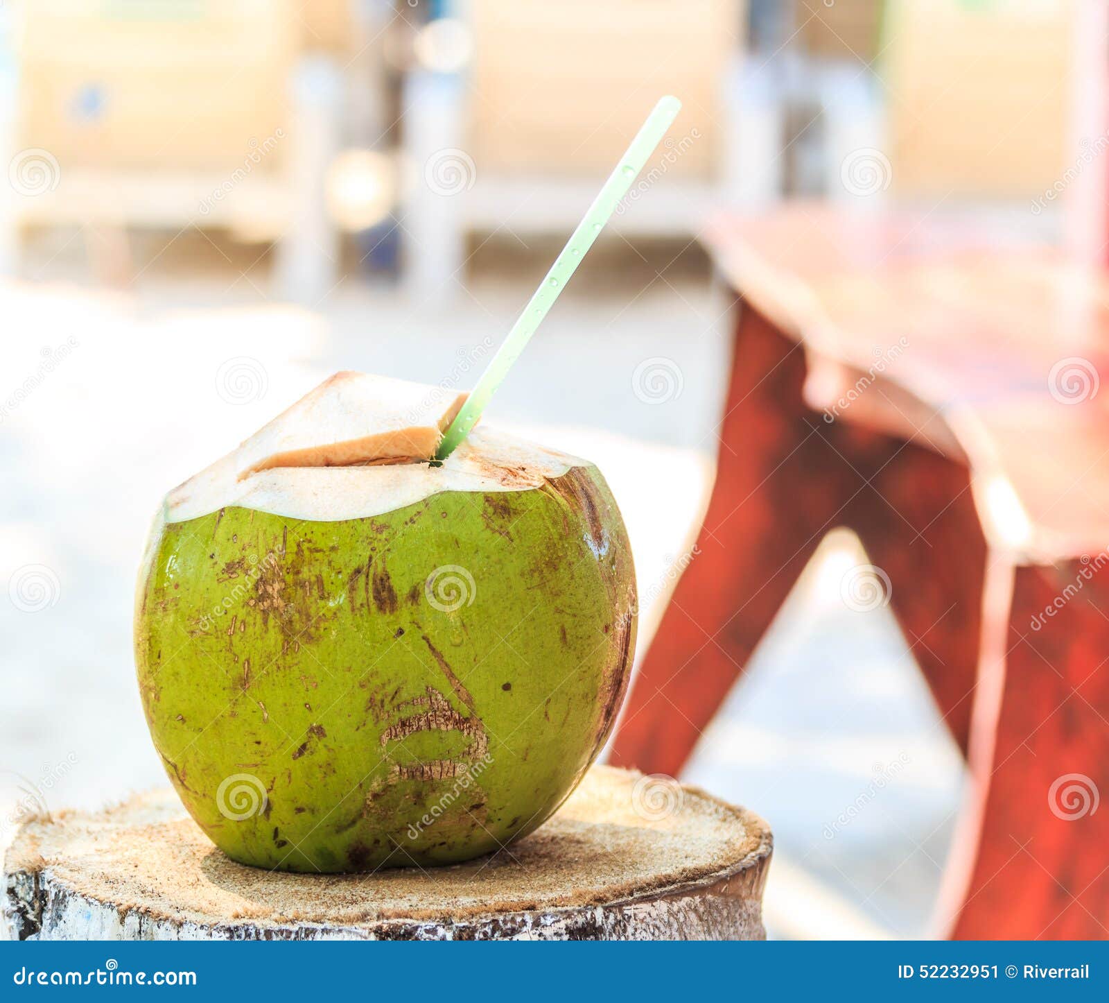 Coconut juice stock image. Image of seascape, stone, holiday 52232951