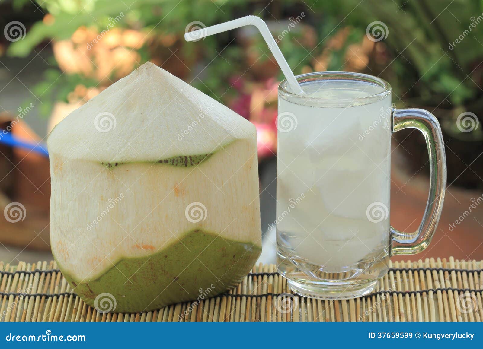 Coconut Juice stock image. Image of nature, palm, natural 