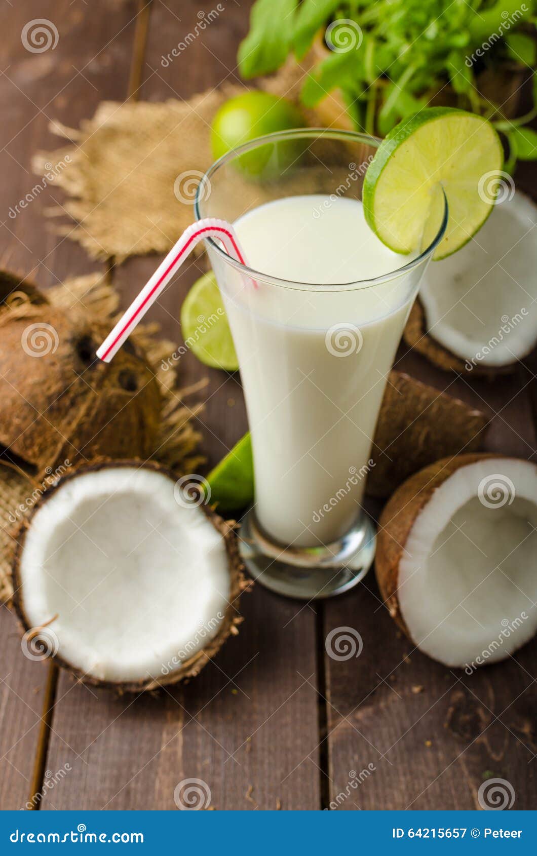 Coconut milk drink stock image. Image of ingredient, palm 64215657