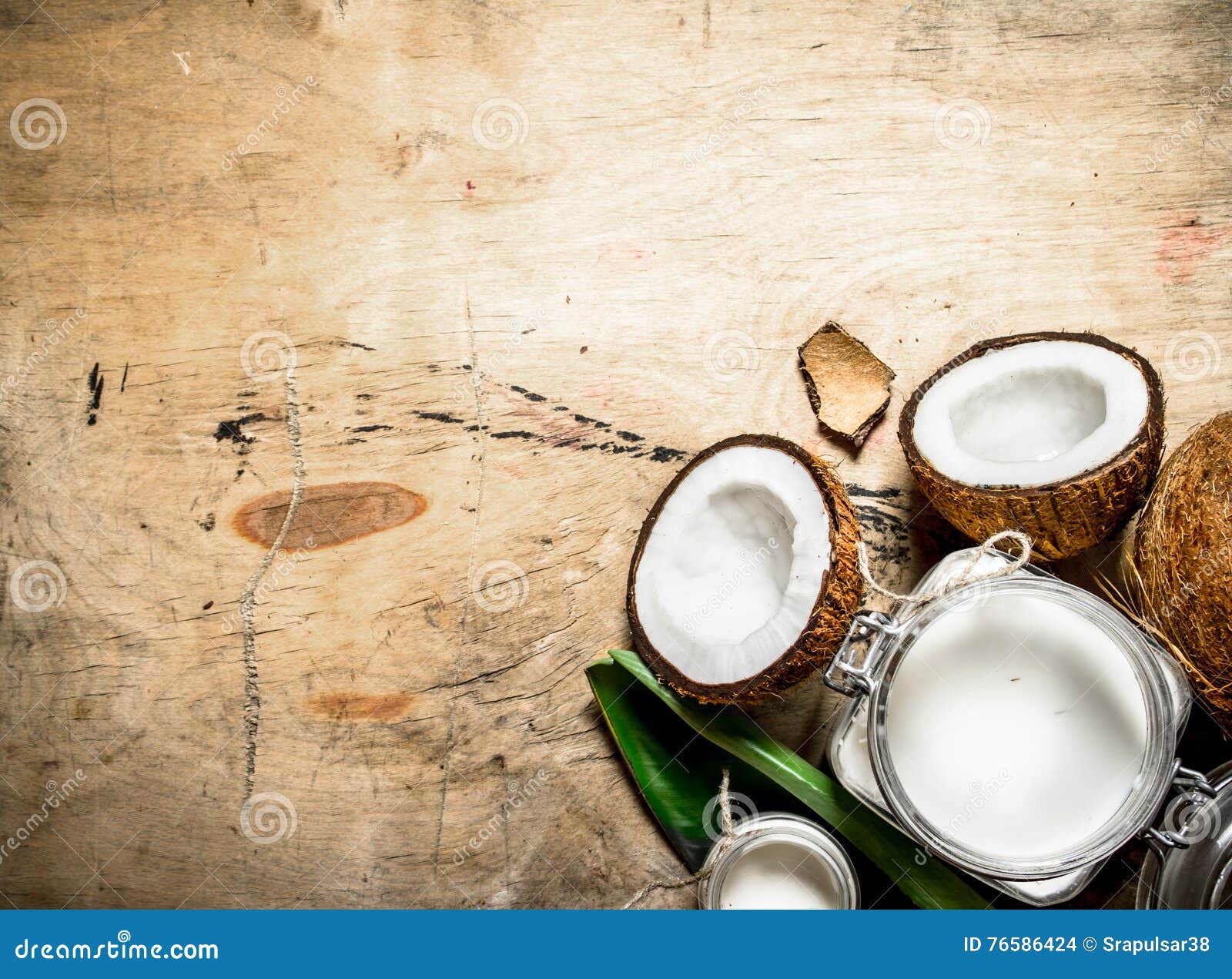 Coconut milk in a jar. stock photo. Image of protein 76586424