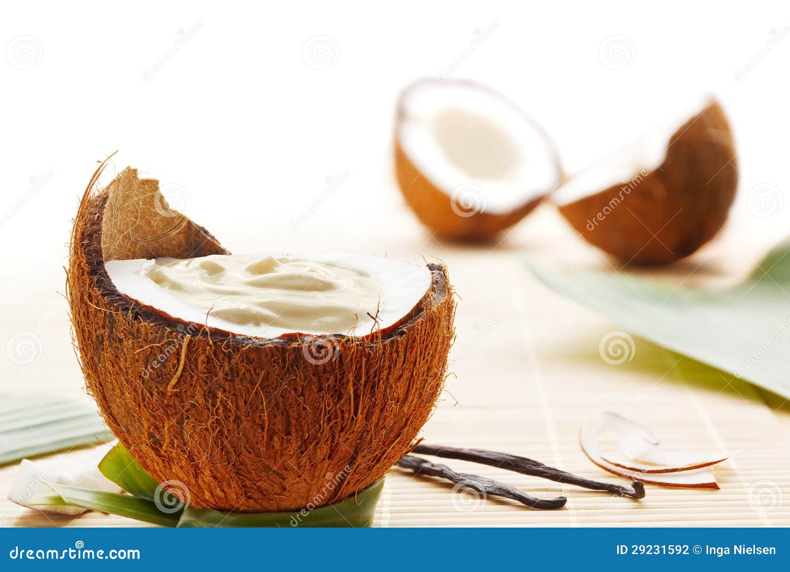 coconut mousse