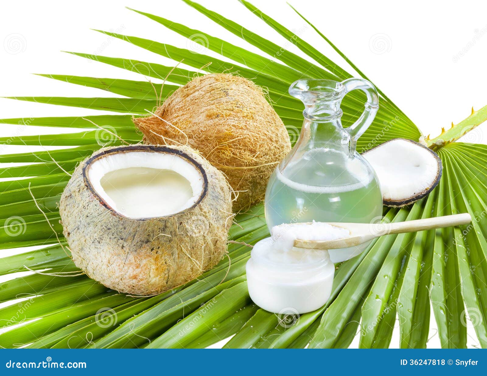 Coconut oil. stock photo. Image of isolated, plant, cooking 36247818