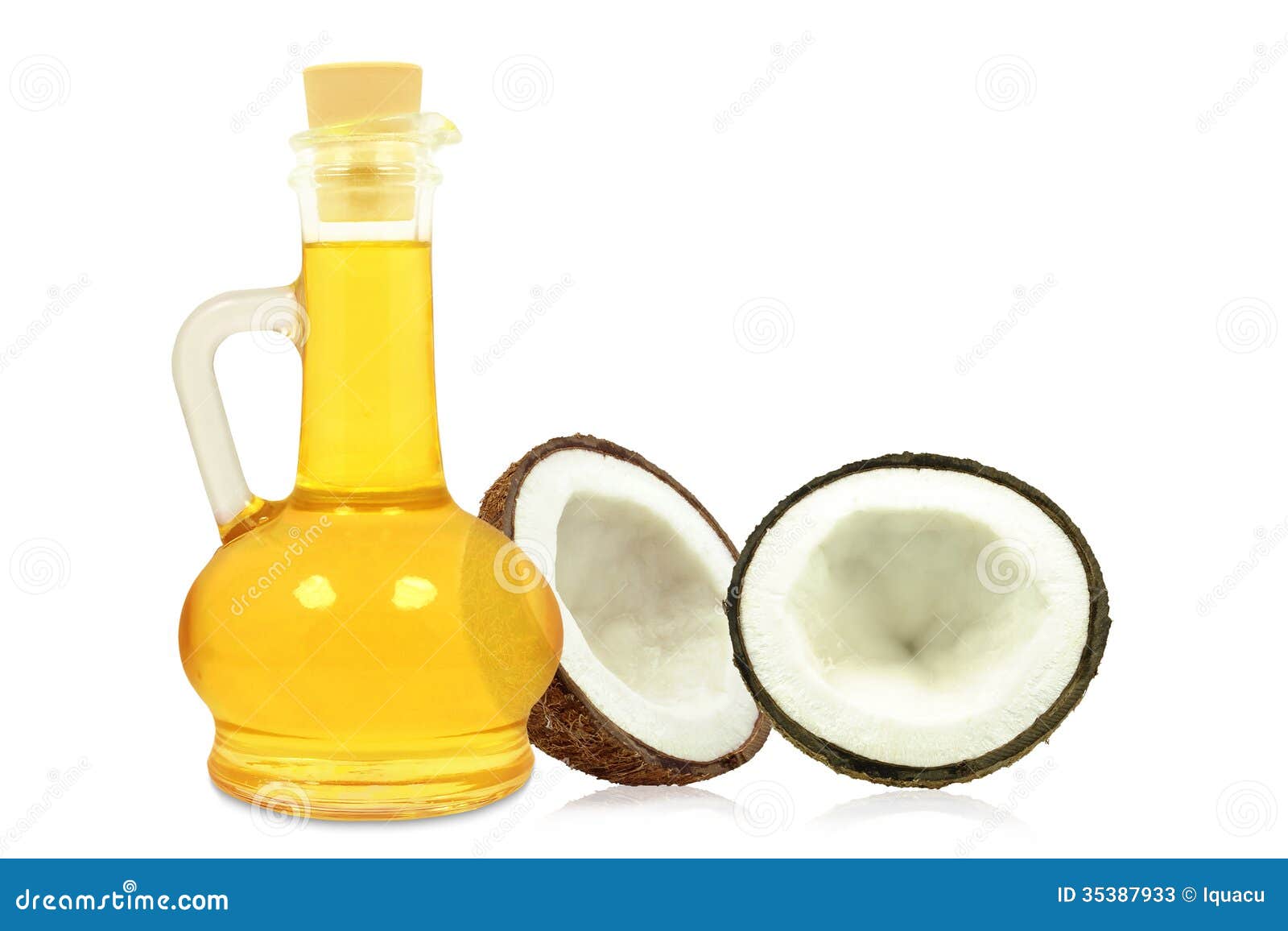 Coconut oil stock image. Image of bottle, subtropical 35387933