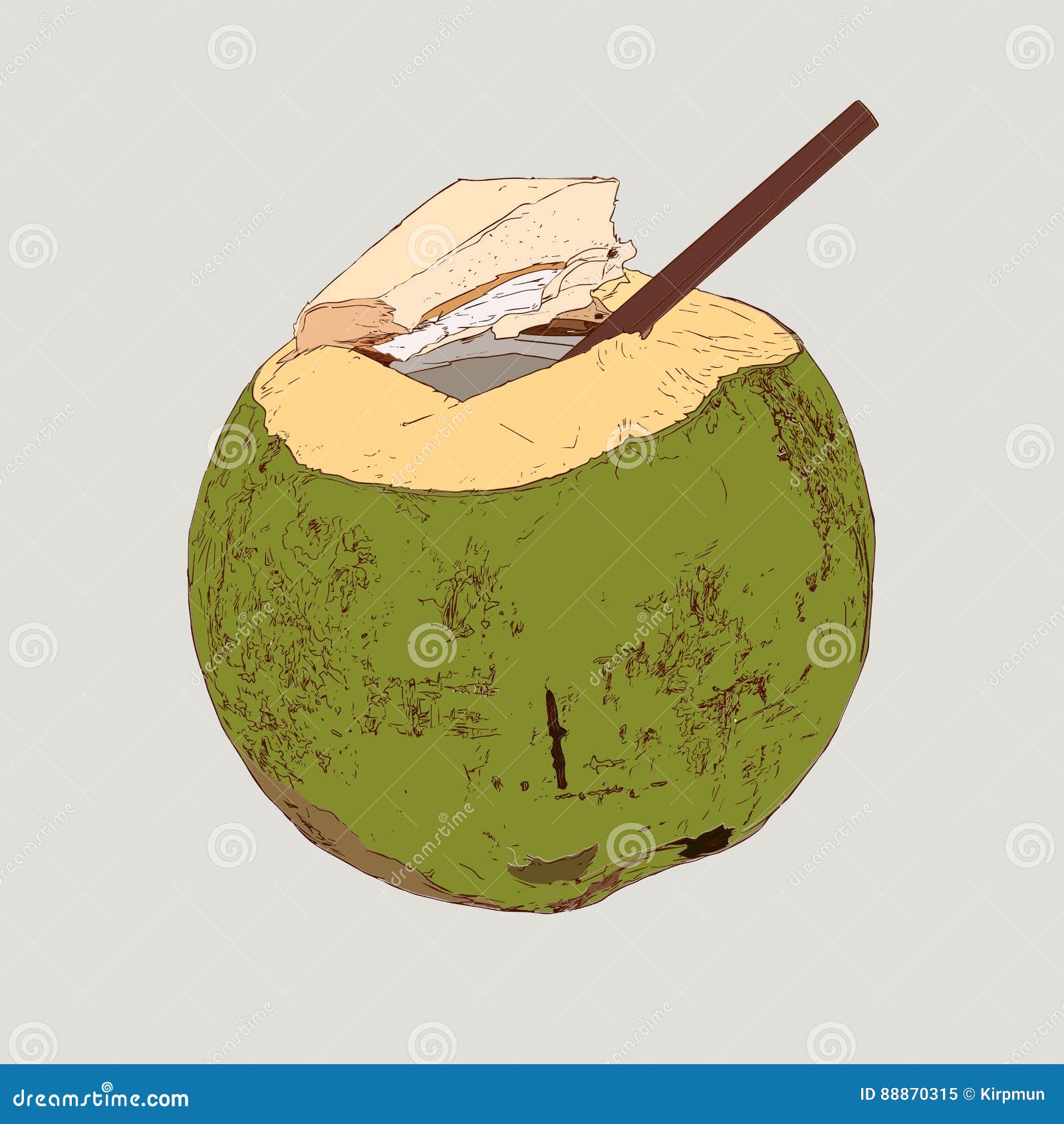 Green Coconut Water Stock Illustrations – 5,516 Green Coconut Water Stock  Illustrations, Vectors & Clipart - Dreamstime