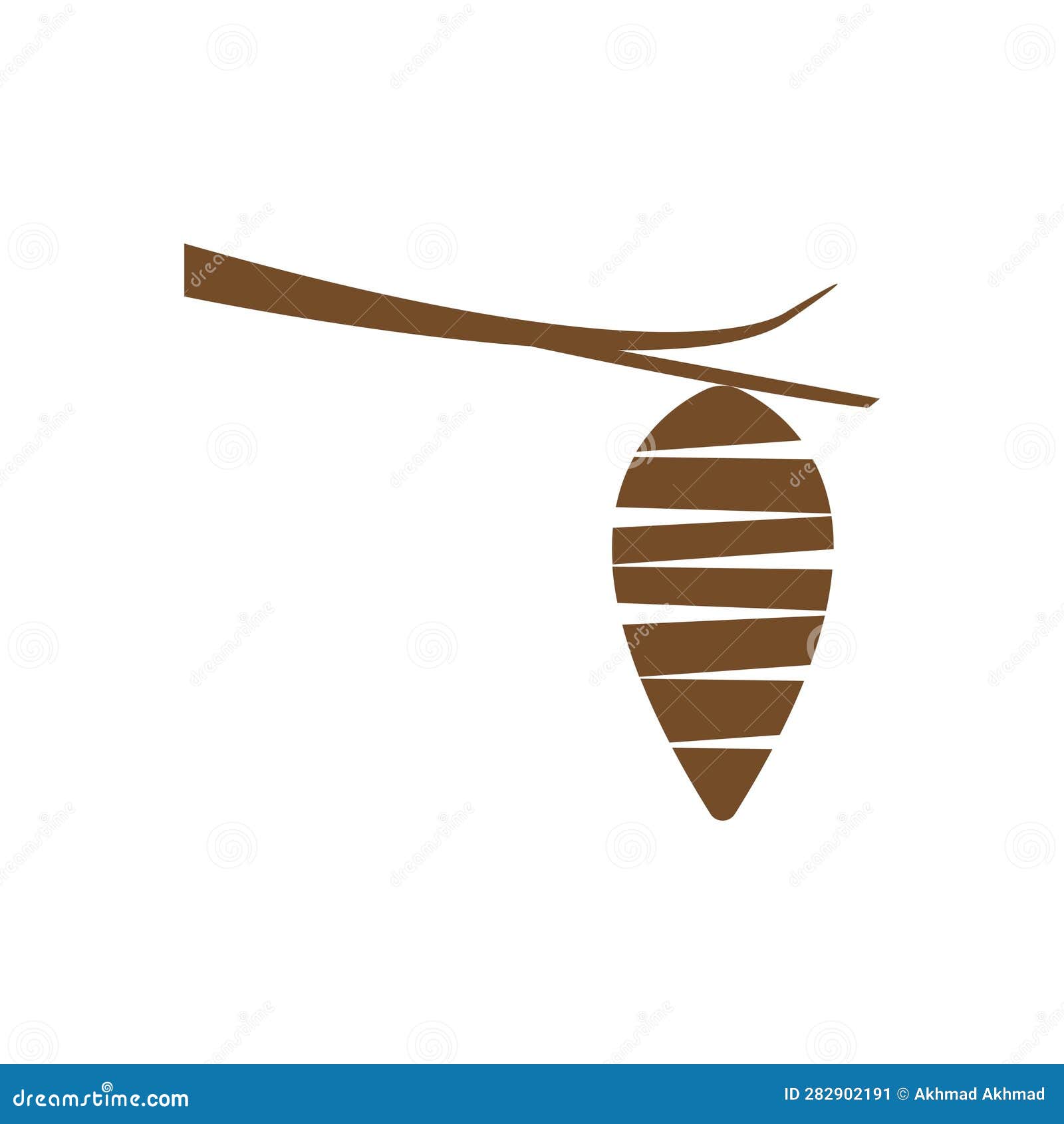 Cocoon icon stock vector. Illustration of abstract, cocoons - 282902191