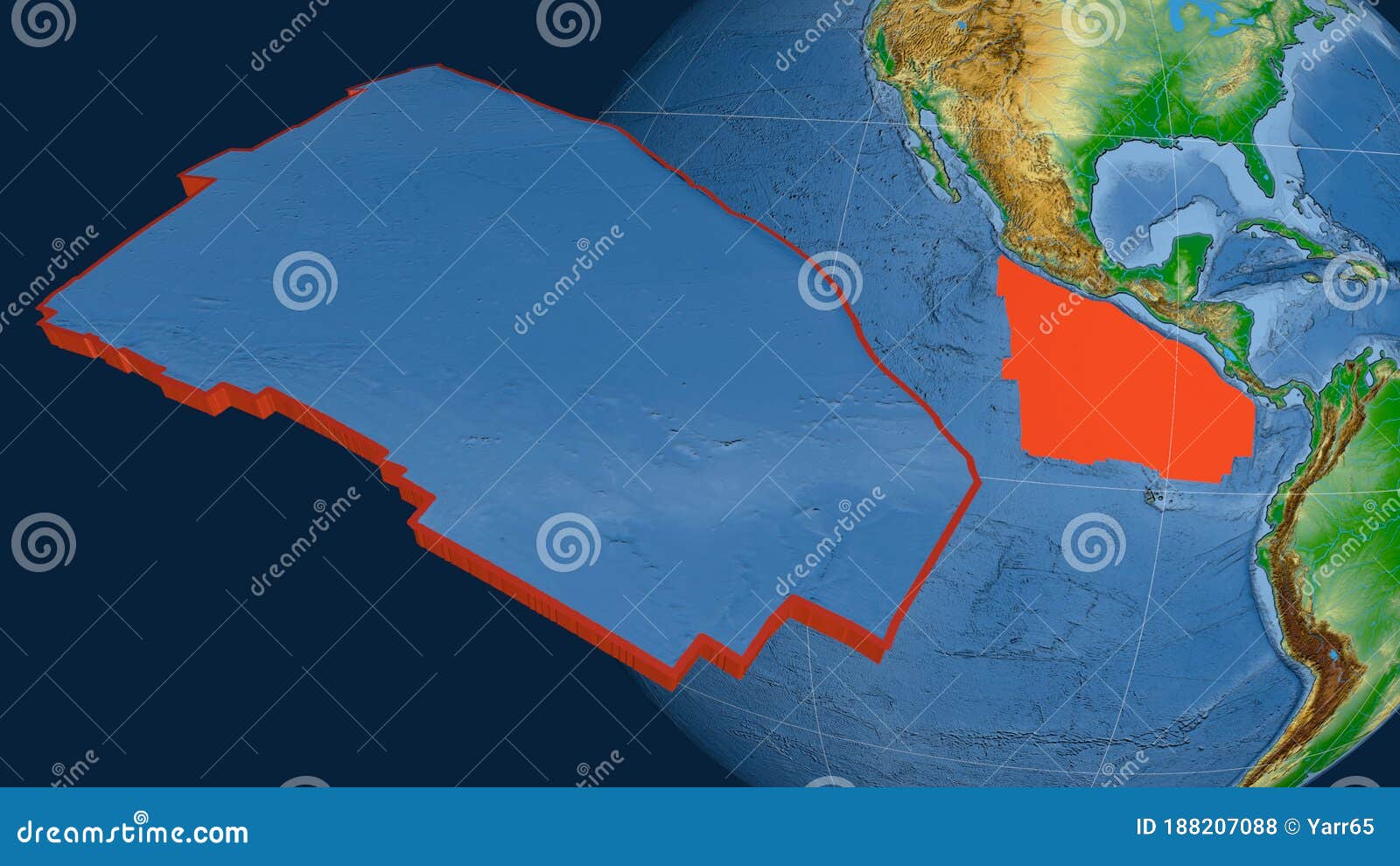 Cocos Plate Presented Physical Stock Illustration Illustration of