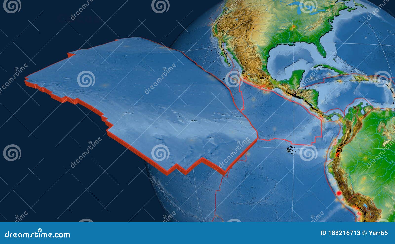 Cocos Plate Presented Physical Stock Illustration Illustration of