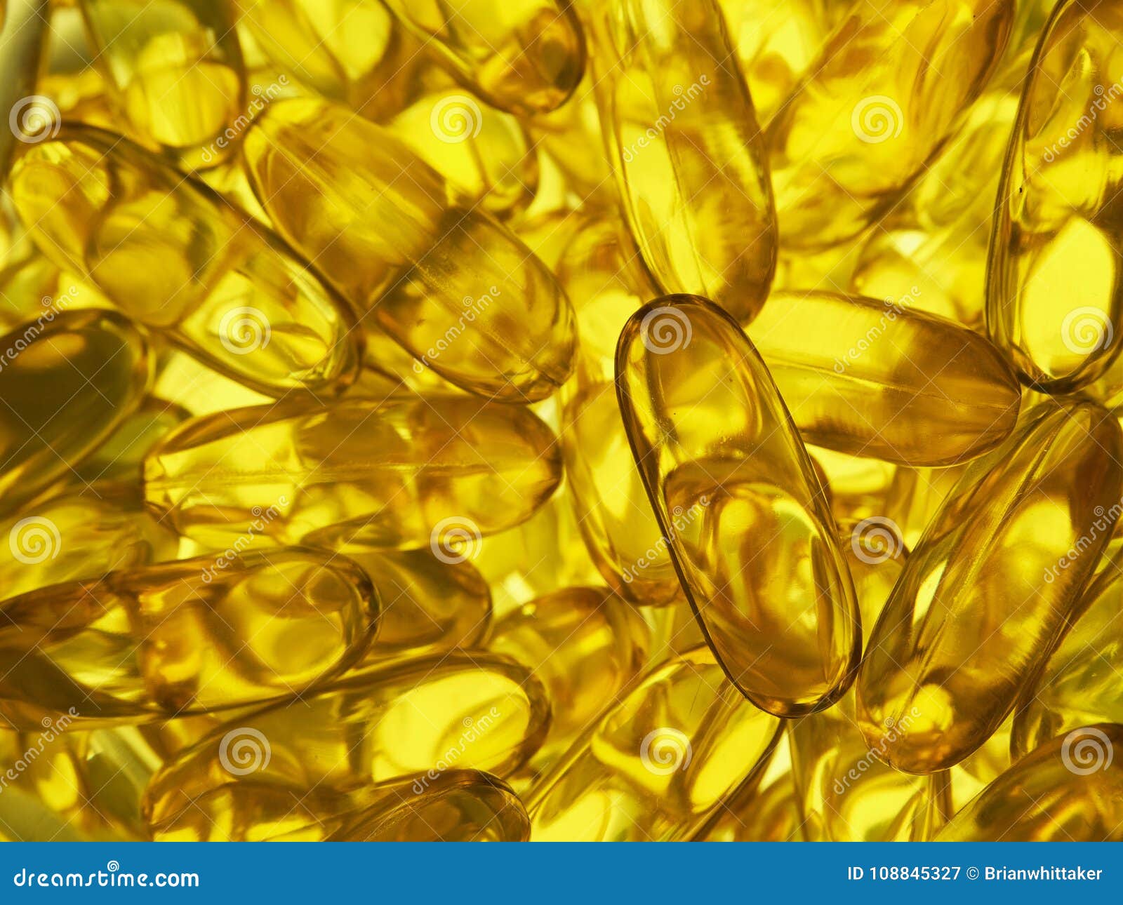 Cod Liver Oil Pills High in Omega3 Stock Image Image of healthy
