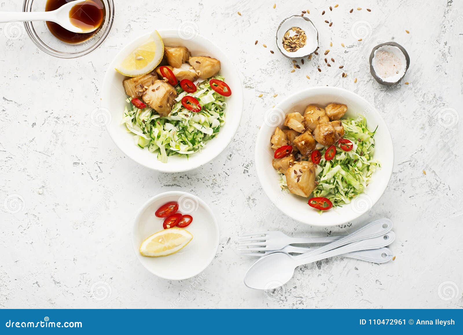 Cod with Sauce Teriyaki with Vegetables Stock Image Image of onion