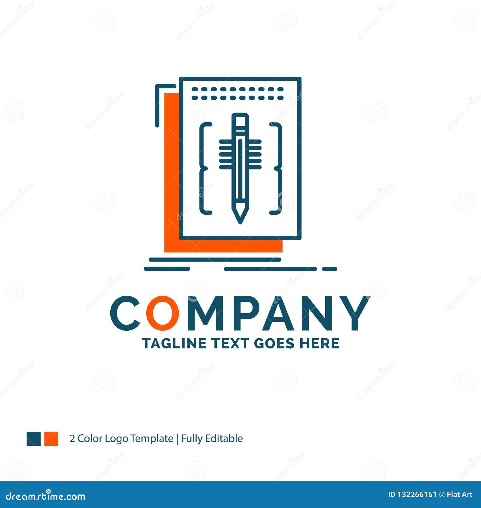 Download Code, Edit, Editor, Language, Program Logo Design. Blue And Oran Stock Vector - Illustration of ...