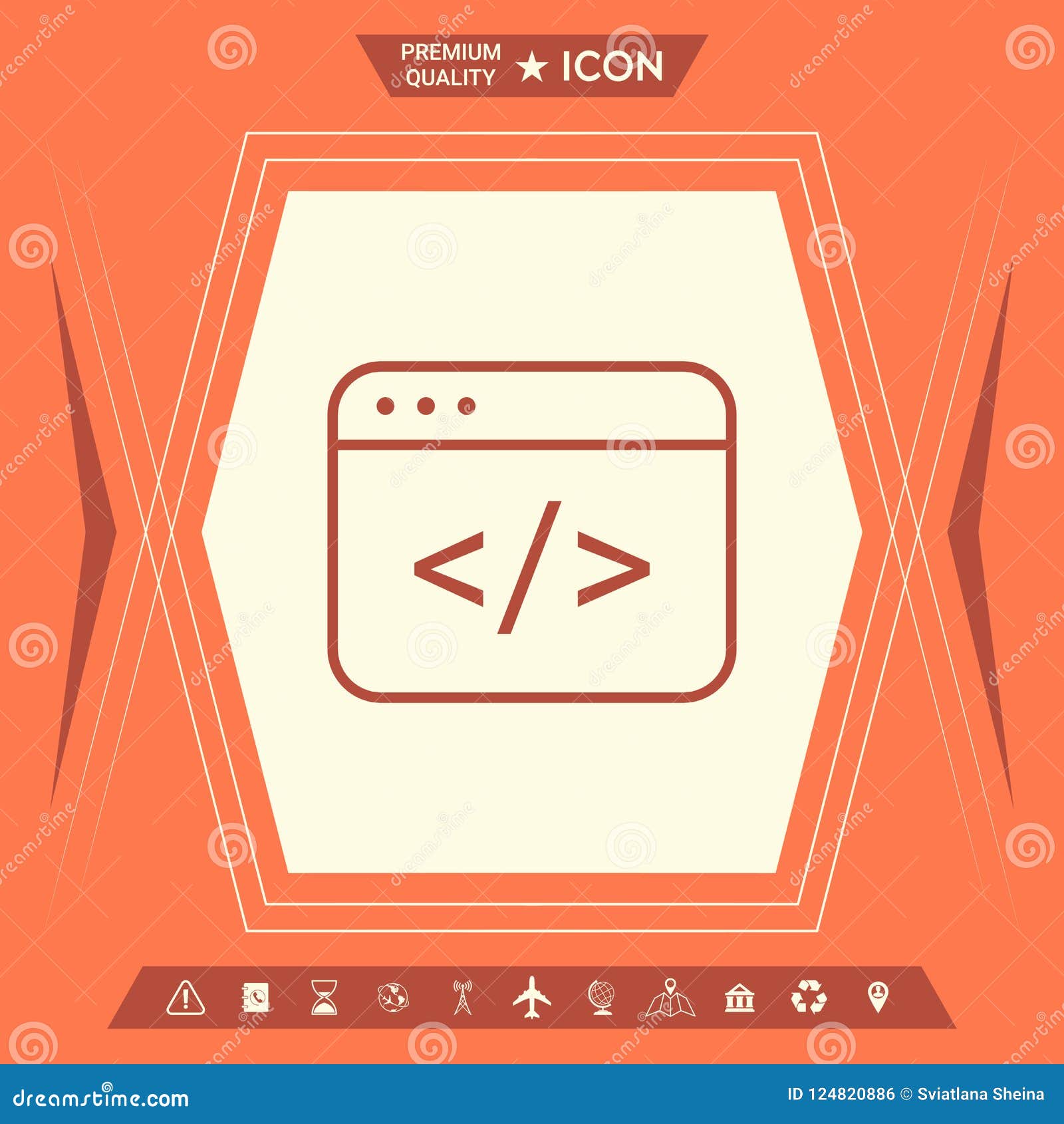 Code Editor Icon Stock Vector Illustration Of Code Code Editor Icon Stock Vector Illustration Of Code