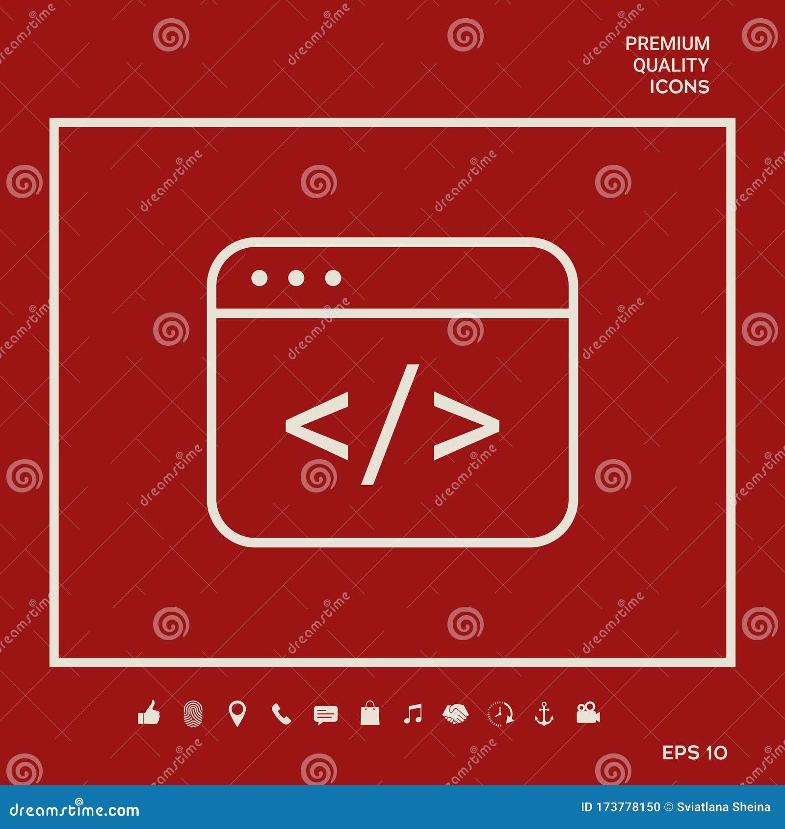 Code Editor Icon Graphic Elements For Your Design Stock Vector Illustration Of Simple Text Code Editor Icon Graphic Elements For Your Design Stock Vector Illustration Of Simple Text