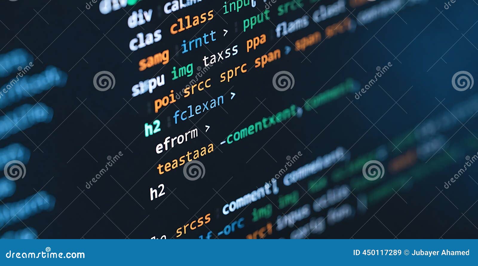 Programming Source Code Abstract Background Royalty-Free Illustration ...