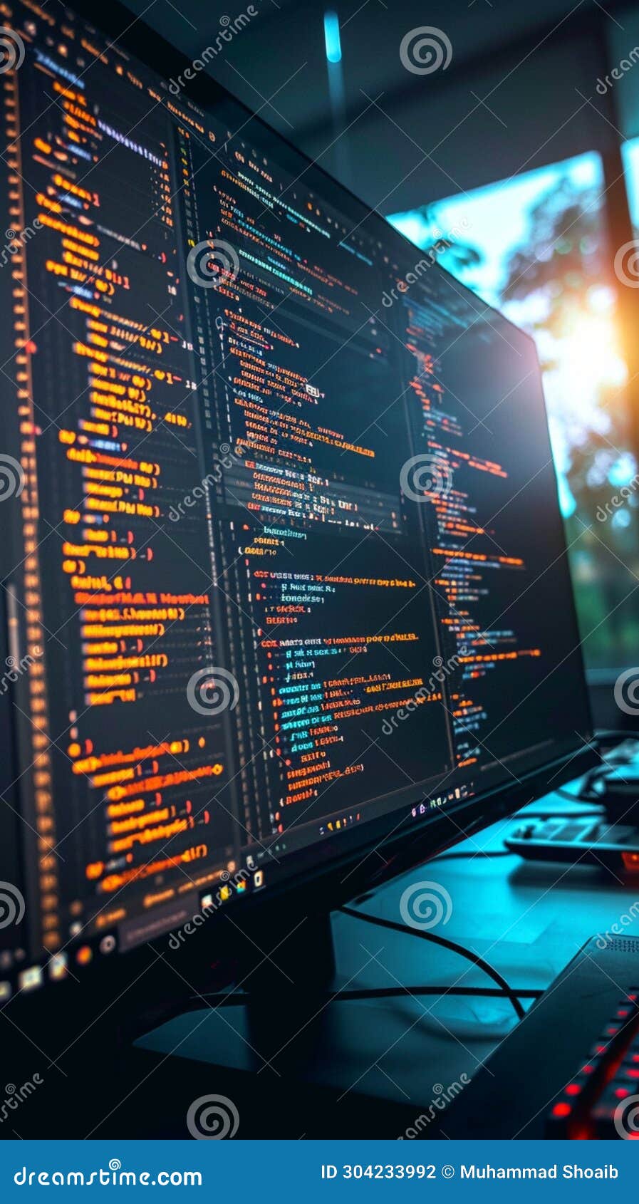 Code Mastery Programmers in Office Craft Java Scripts for Digital ...