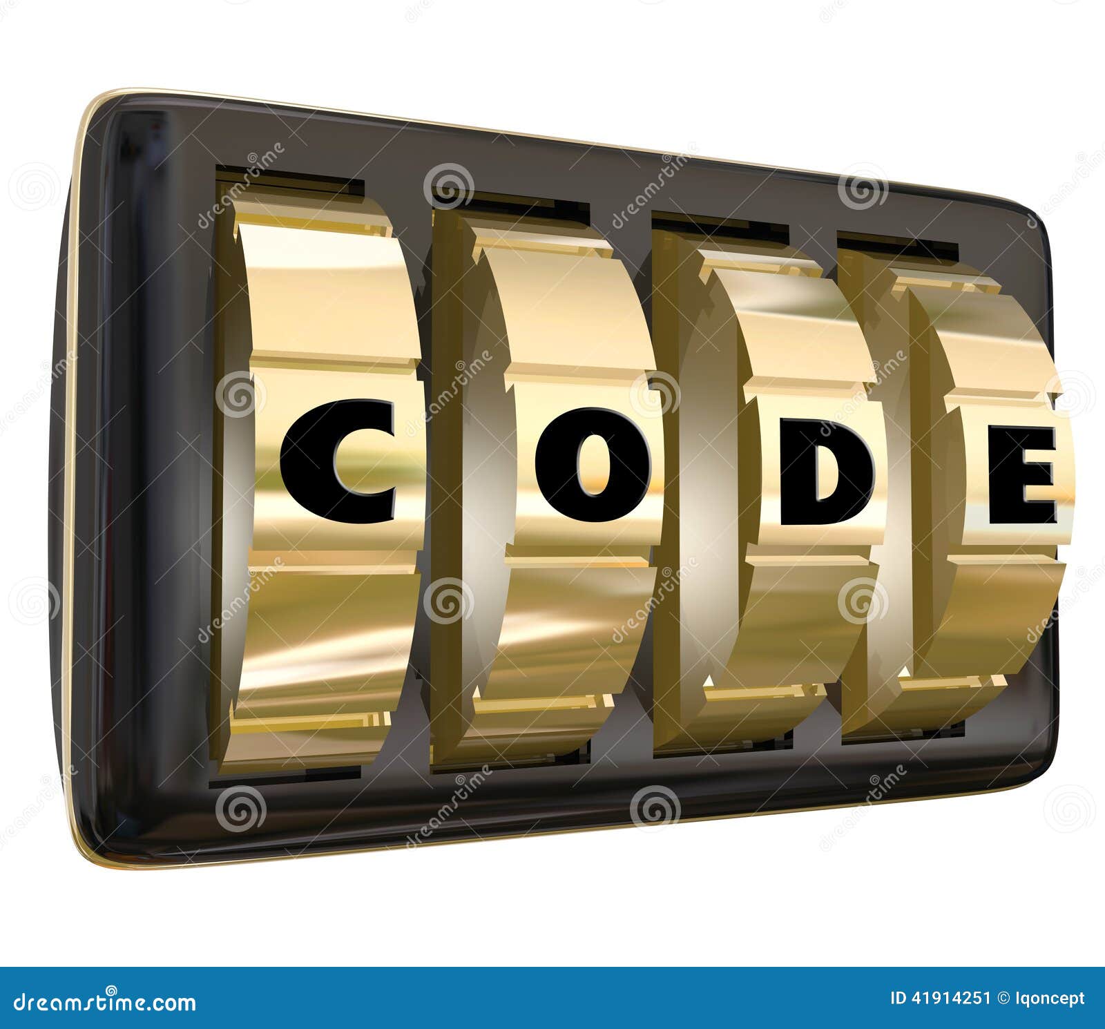 Code Word Lock Dials Secret Classified Informatoin