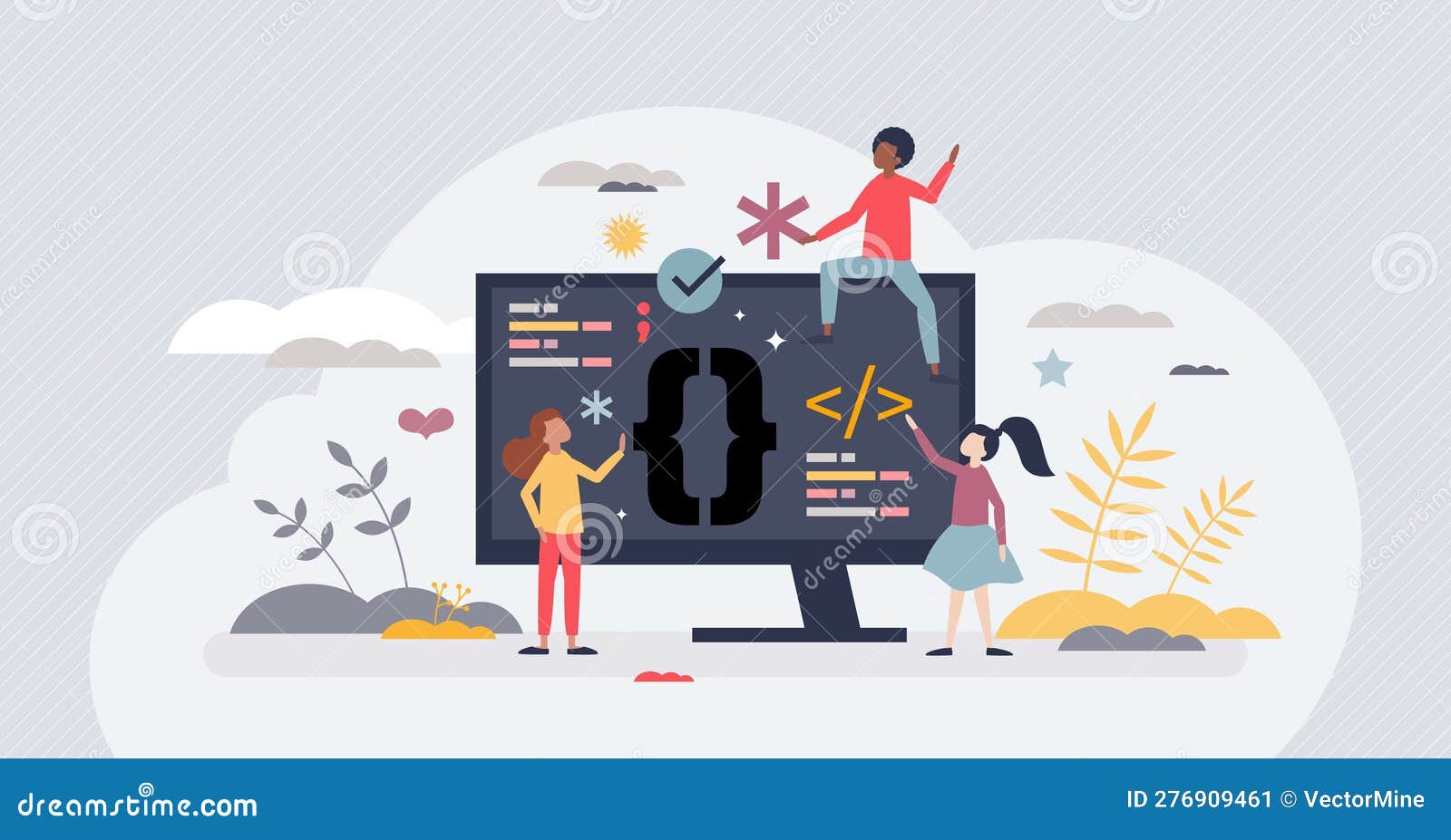 Coding for Kids and Writing Script in Digital Language Tiny Person ...