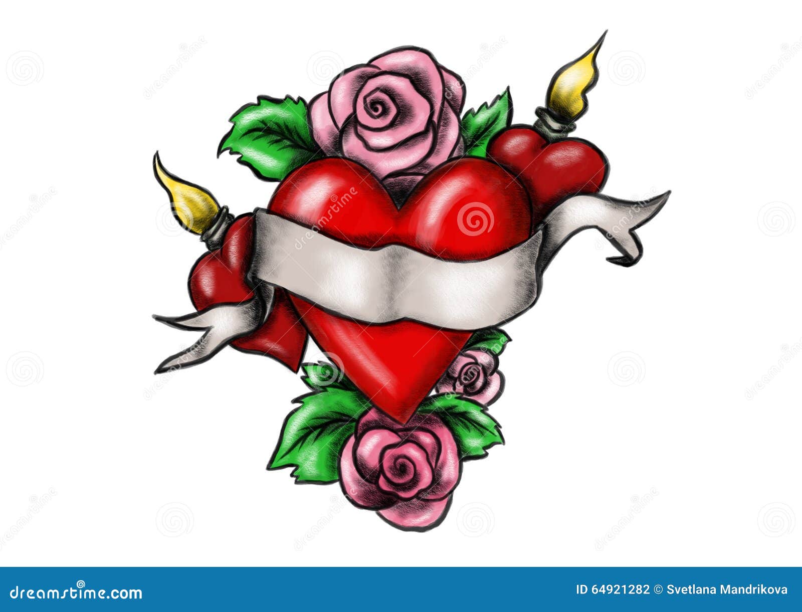 ballon rose avec coeur au milieu 2740357 Art vectoriel chez Vecteezy
