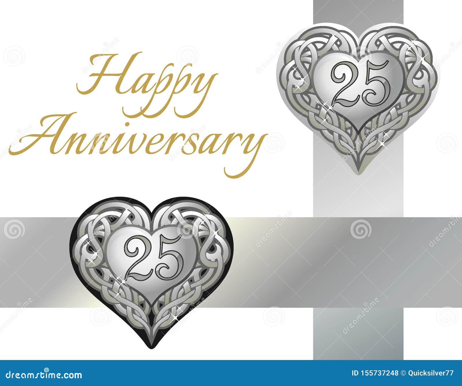 Coeurs D Anniversaire De Mariage D Argent Illustration De Vecteur Illustration Du Amour Conception Coeurs D Anniversaire De Mariage D Argent Illustration De Vecteur Illustration Du Amour Conception