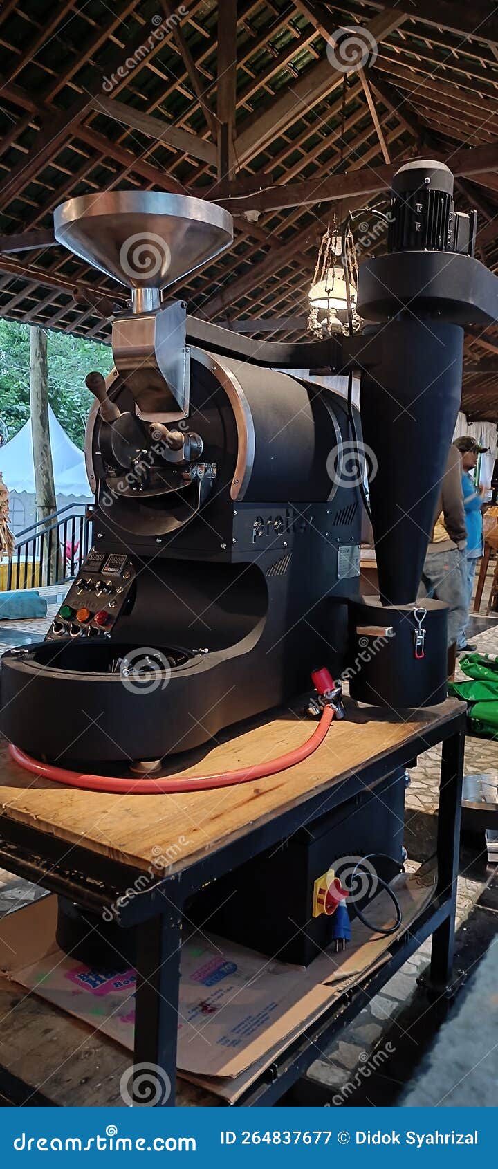 Coffe Bean roaster Machine editorial photography. Image of coffe