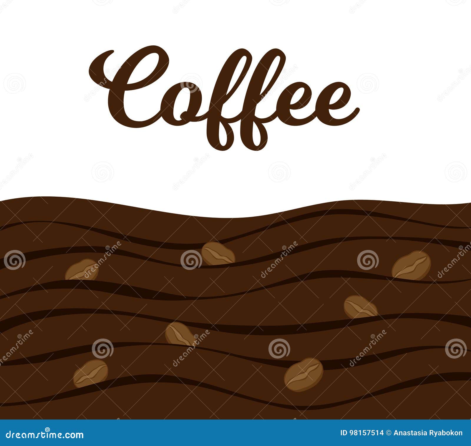 Coffee Banner Design Element Vector Decoration Stock Vector