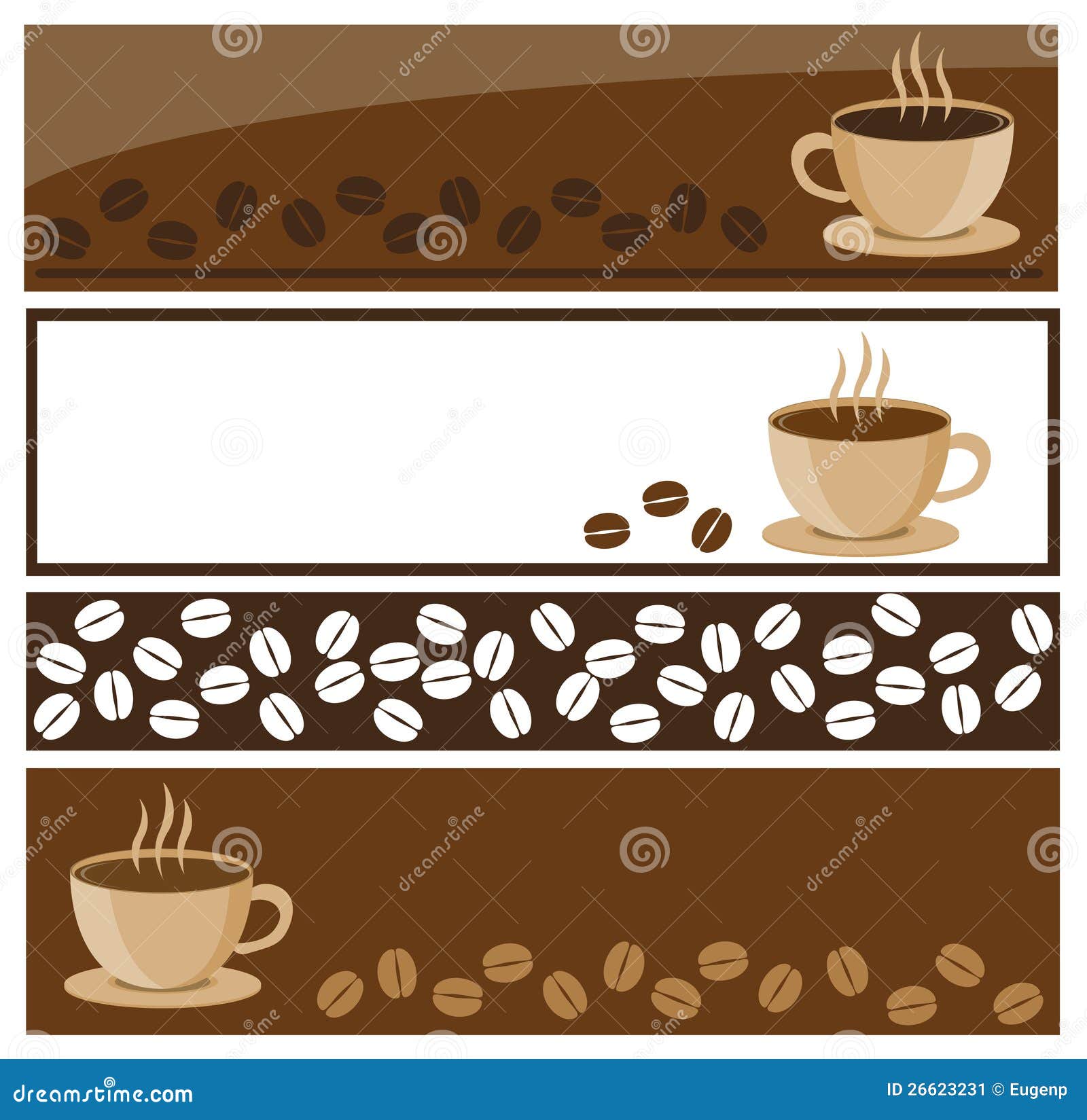 Coffee Banners Stock Image Image 26623231