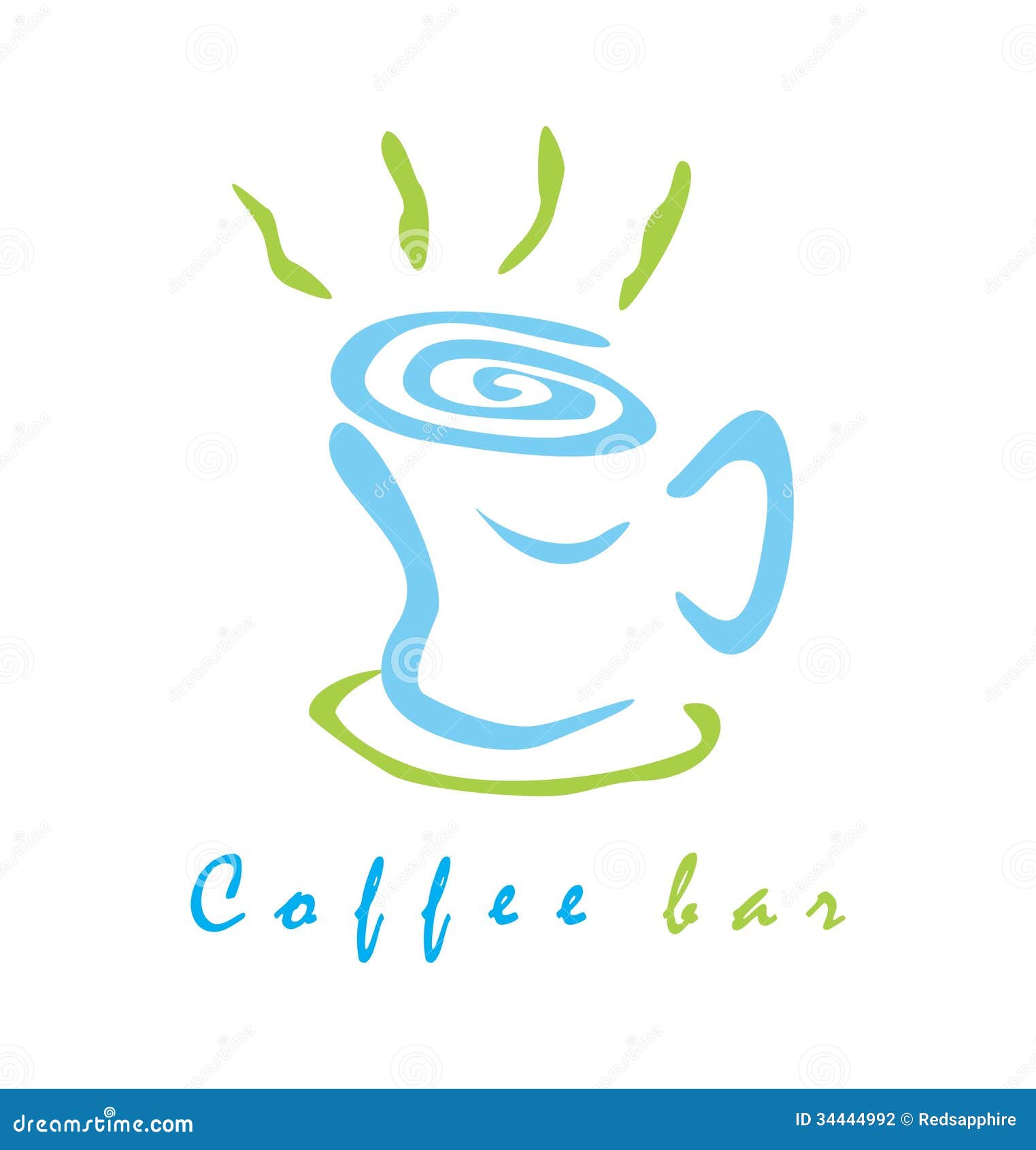 Download Coffee bar sign / logo stock vector. Illustration of ...