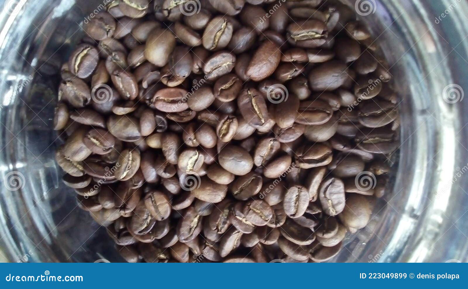 Coffee bean in jar stock image. Image of soil, drink 223049899