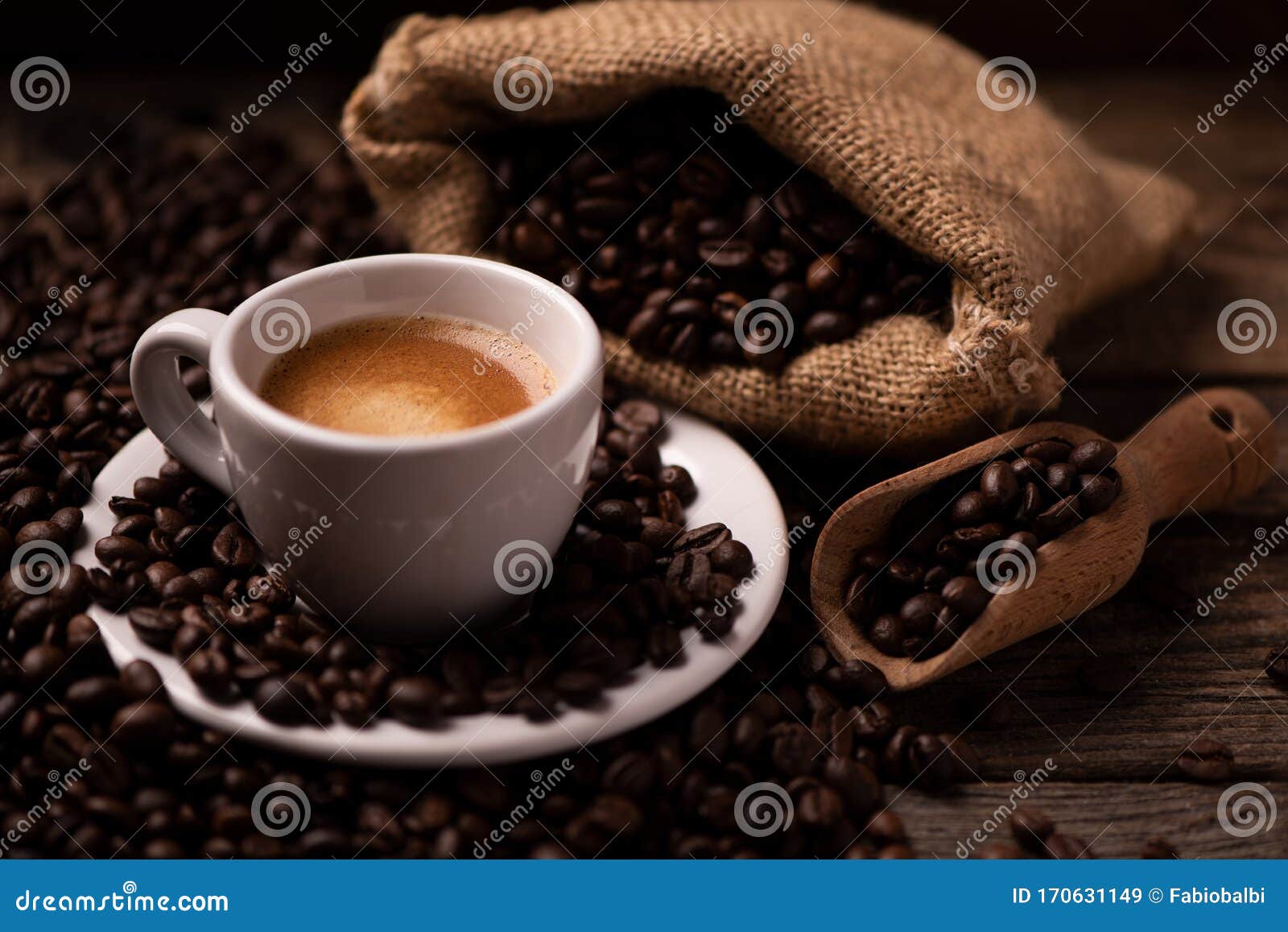 Coffee Beans. Brewed, Coffe Stock Image Image of arabica, brown