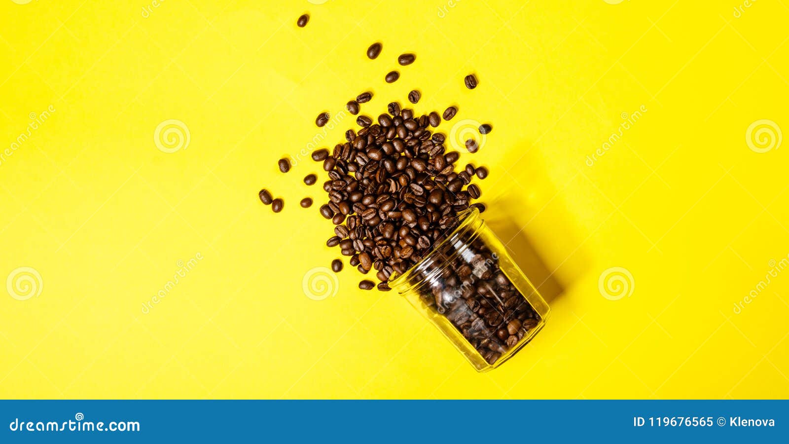 Download Coffee Beans On Yellow Background Stock Image Image Of Bean Closeup 119676565 Yellowimages Mockups