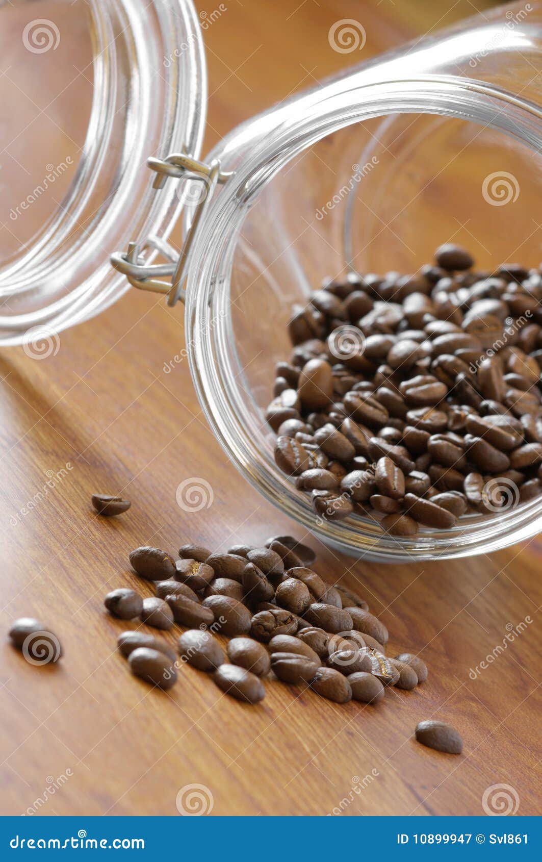 Coffee beans in jar stock image. Image of seed, ingredient 10899947