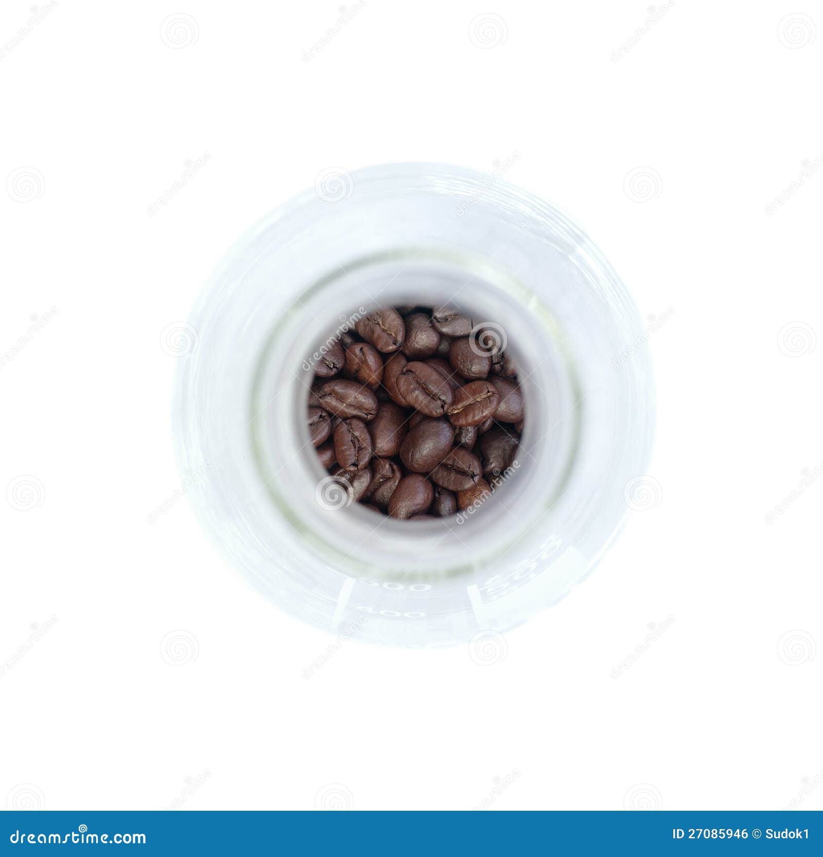Coffee Beans in Laboratory Glassware Stock Photo Image of glassware