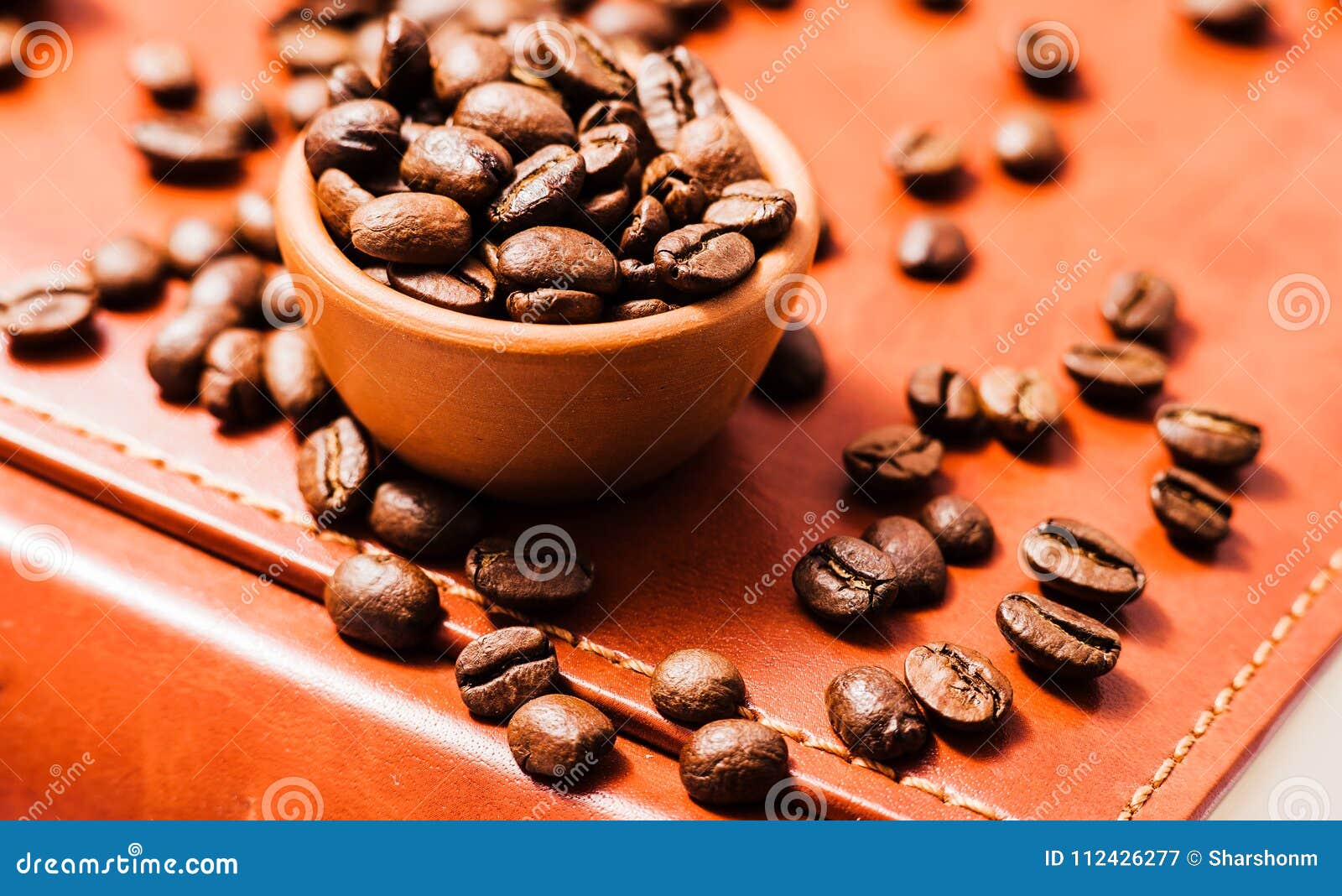 Coffee Beans.Roasted Coffee Bean Stock Image Image of macro, beverage