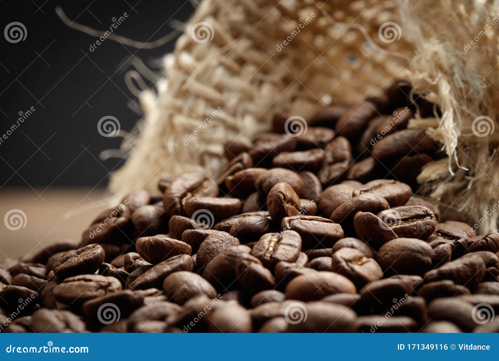 Small Bags of Coffee Beans 