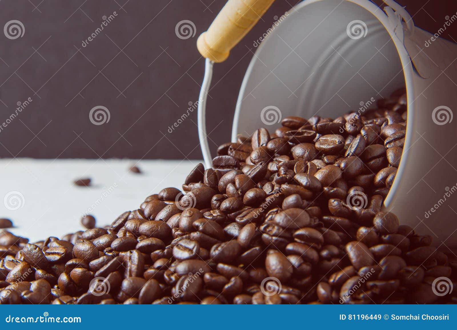 Coffee beans stock image. Image of freshness, closeup 81196449