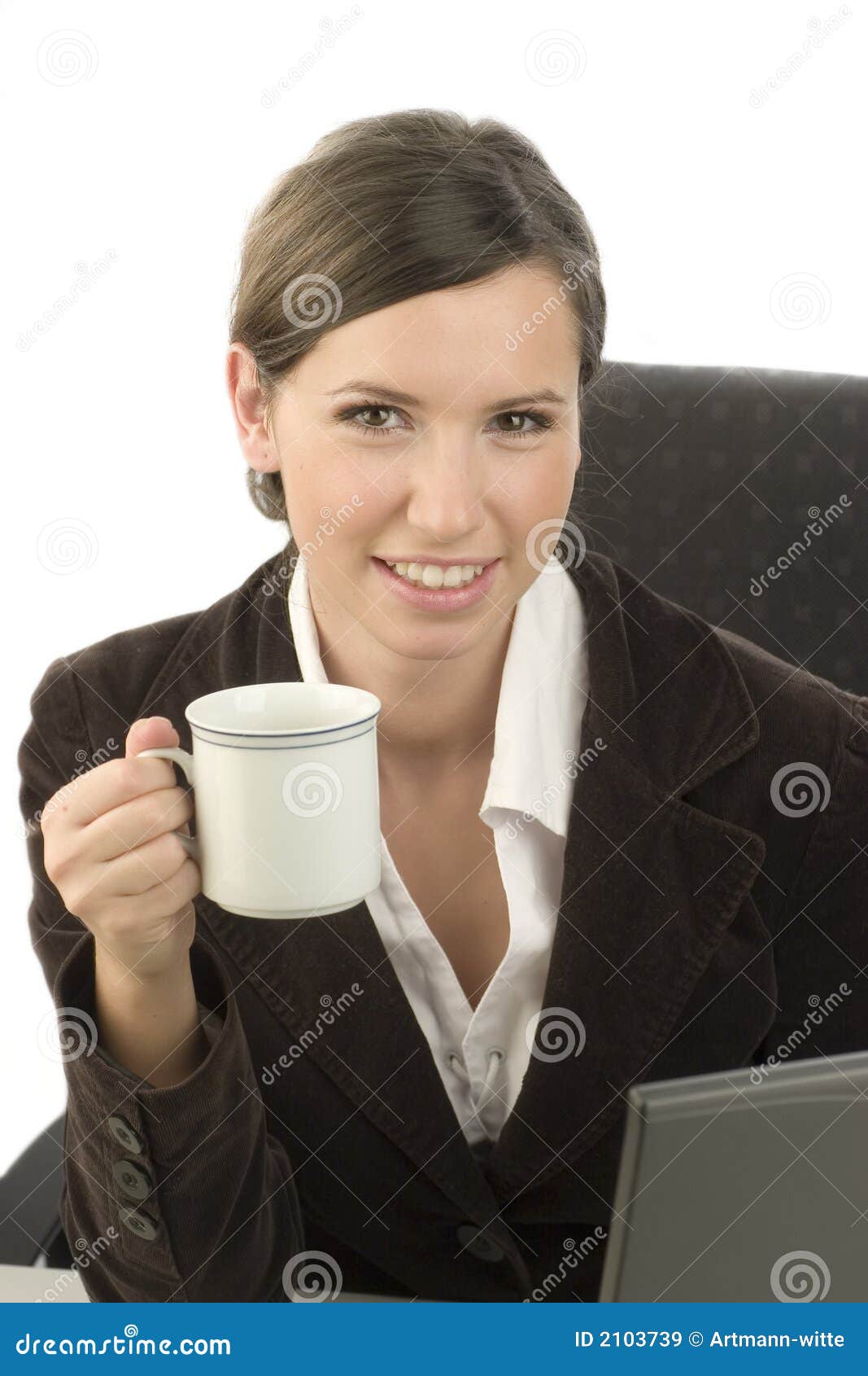 Coffeebreak stock image. Image of smiling, working, assistant 2103739