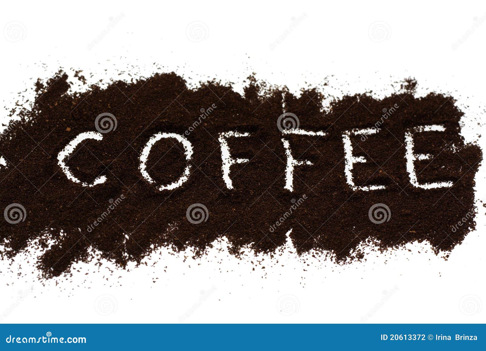 Coffee caption stock photo. Image of caption, roasted - 20613372