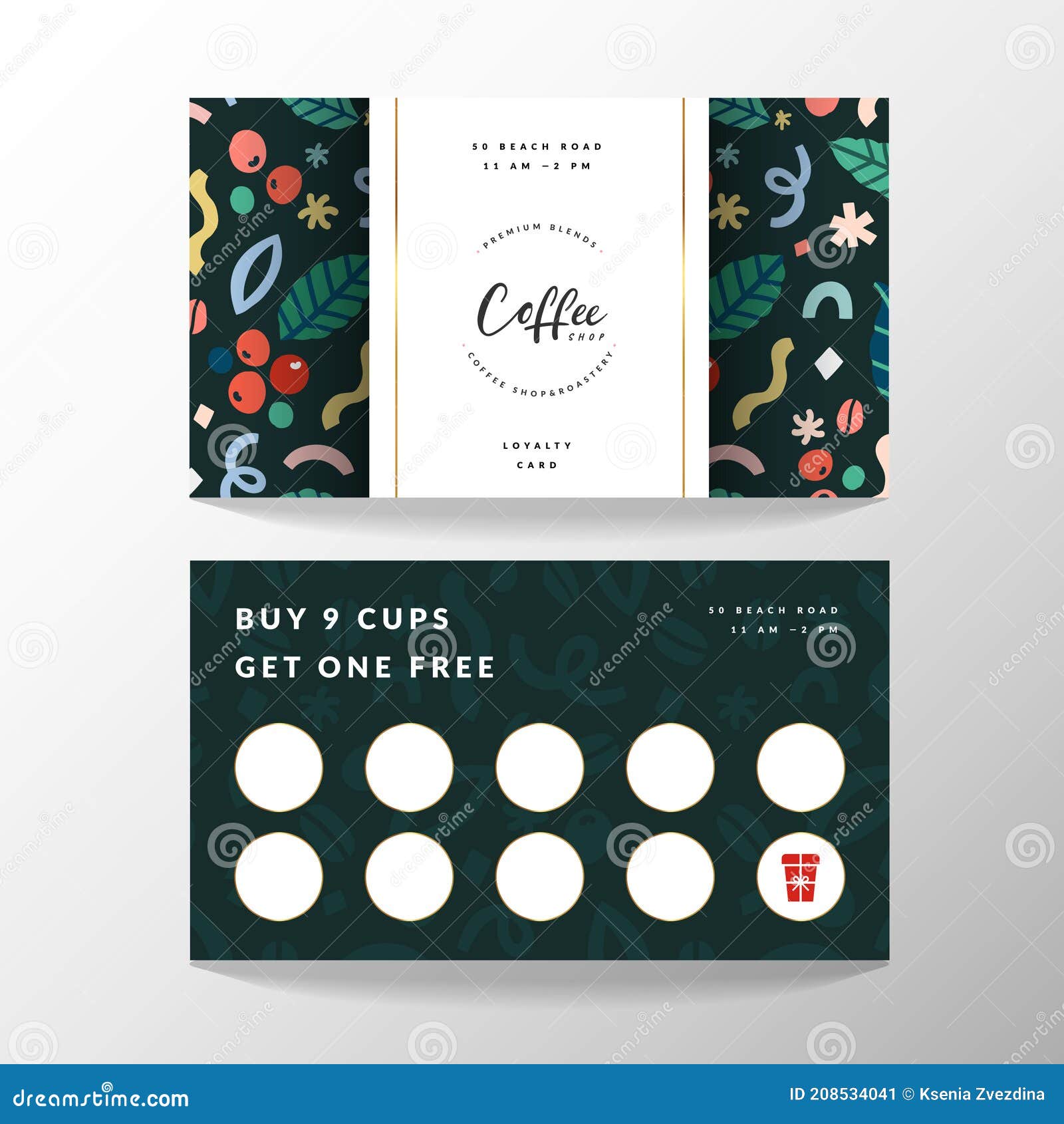 Loyalty Card Template Stock Illustrations – 21,0210 Loyalty Card Throughout Customer Loyalty Card Template Free