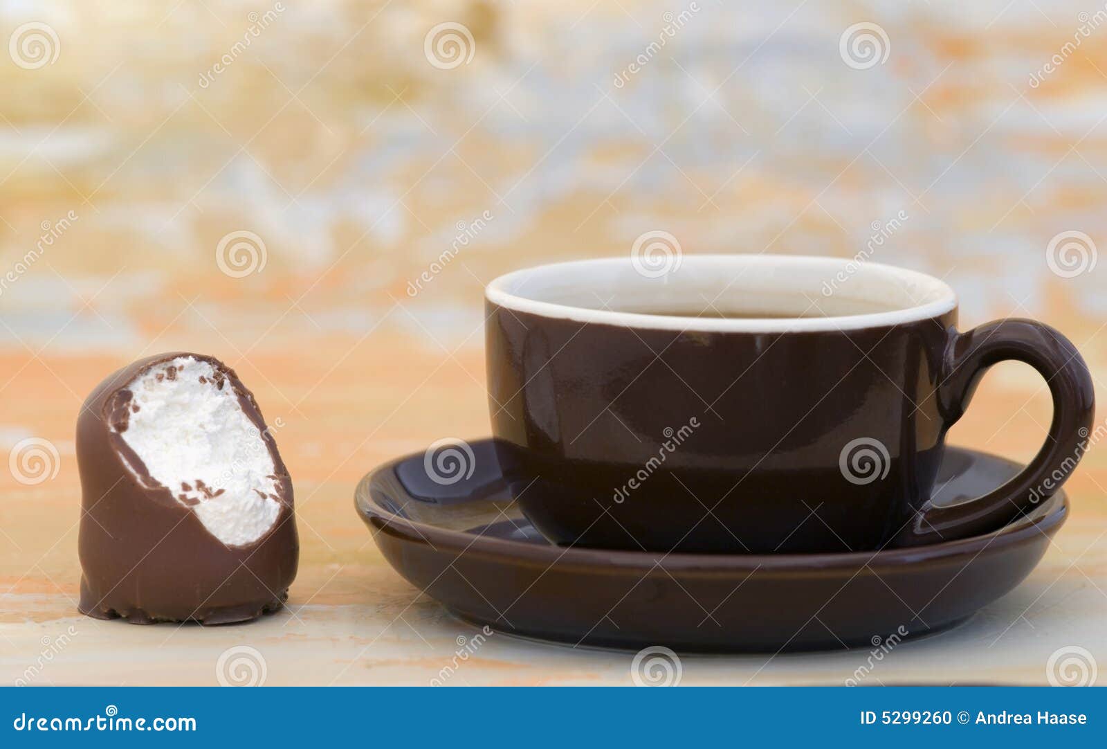 Coffee and Chocolate Candy stock photo. Image of dessert 5299260