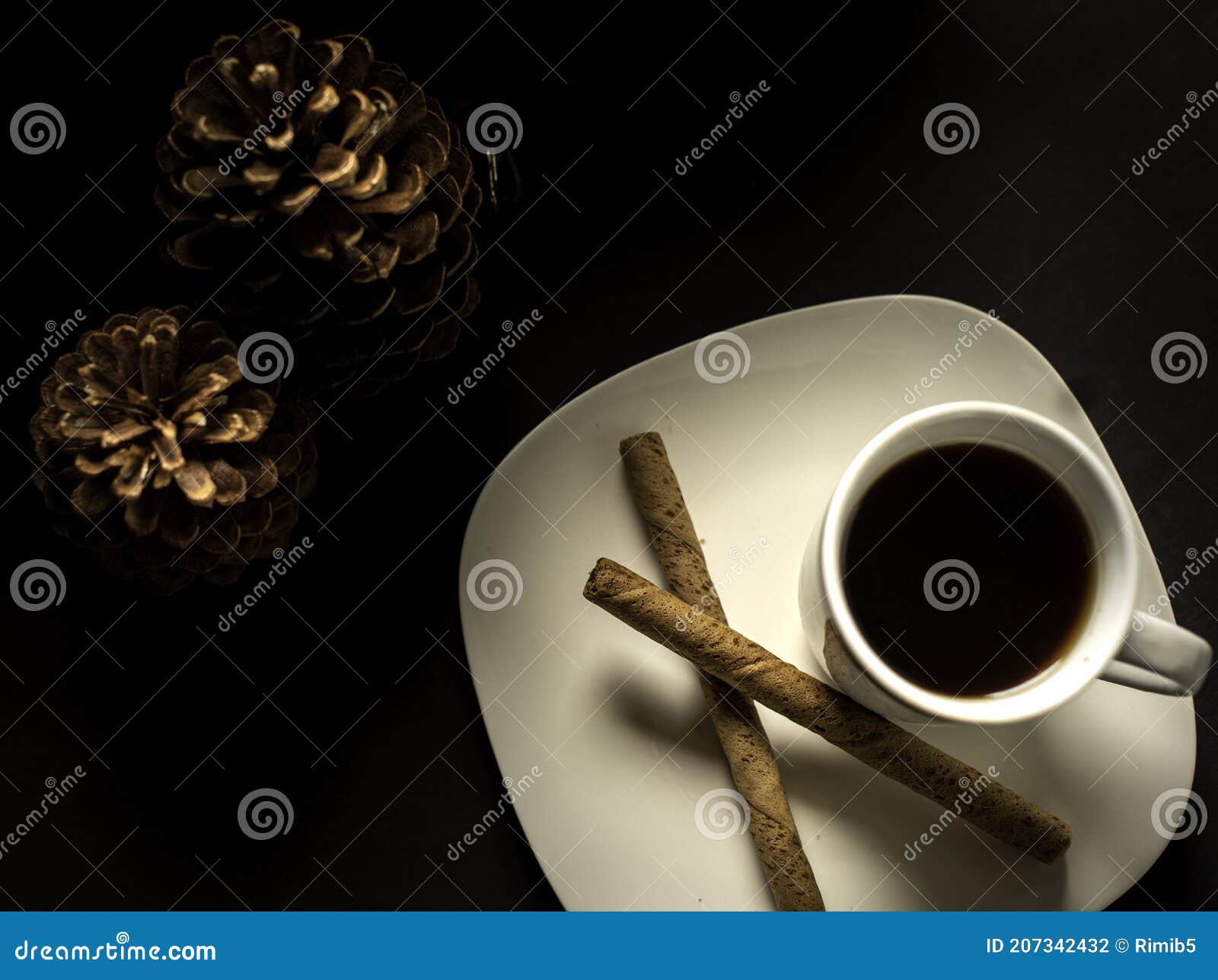 coffee with chocolate fudge