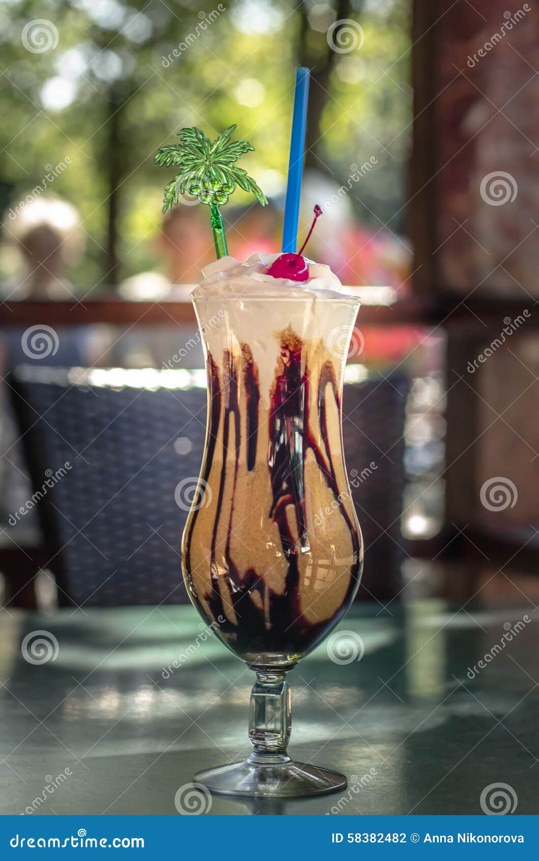 Â Coffee Cocktail with Rum and Cream Stock Photo Image of creamn