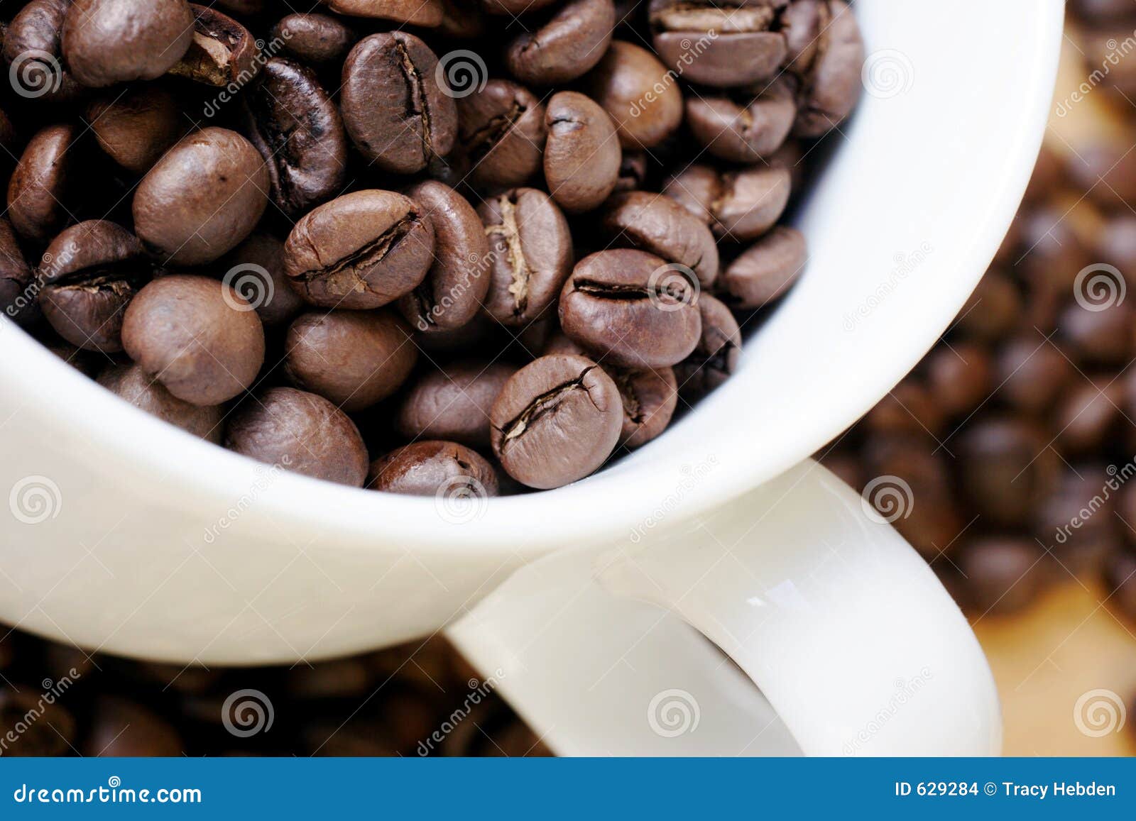 Coffee cup of beans stock photo. Image of fair, latte, drink 629284