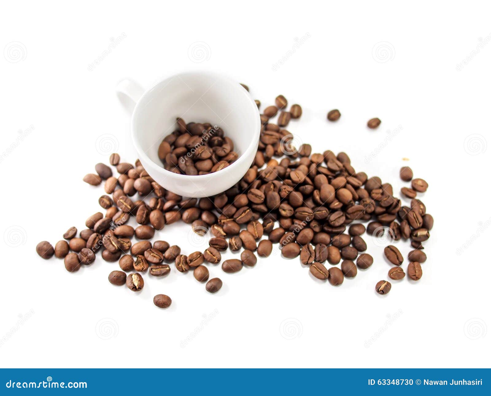 Coffee Cup and Coffee Beans Stock Photo Image of food, close 63348730