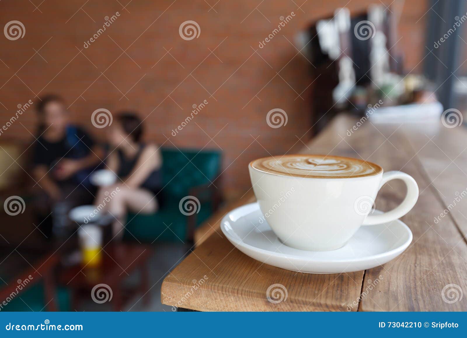 Coffee cup in coffee shop stock photo. Image of roasted 73042210