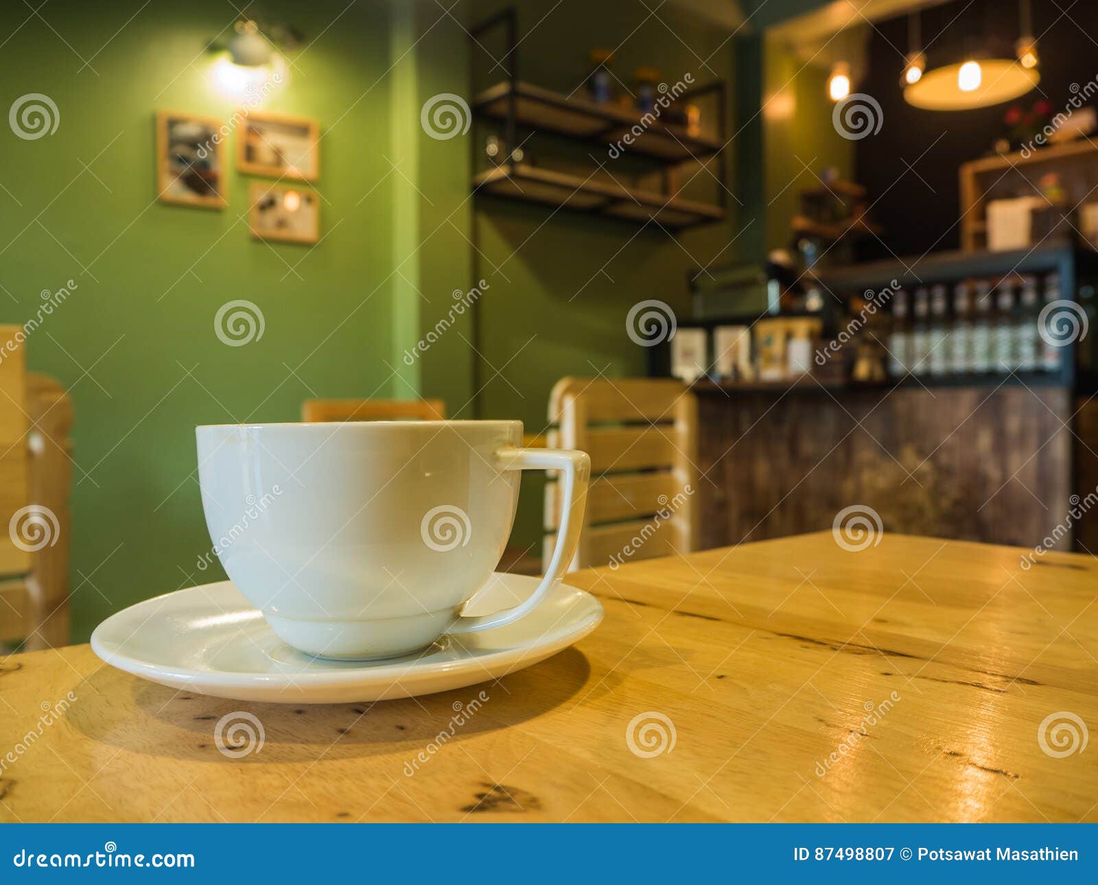 Coffee cup in coffee shop stock image. Image of aroma 87498807