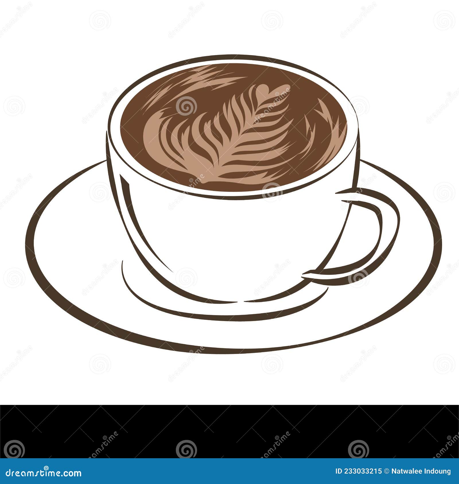 Một chiếc cốc cà phê với hình khắc Latte Art sẽ mang đến cho bạn sự lãng mạn và đẹp mắt khi thưởng thức một tách cà phê thơm ngon vào buổi sáng. Hãy xem bức ảnh để khám phá vẻ đẹp tuyệt vời của cốc cà phê này và cảm nhận niềm đam mê của người thợ pha cà phê.