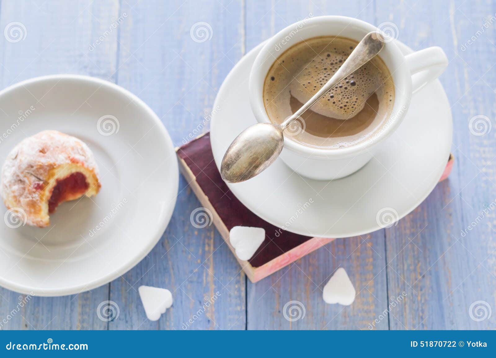 Download Coffee Cup Milk Sweet Dessert Bitten Donuts Icing Sugar Stock Photo - Image of drink, energy ...